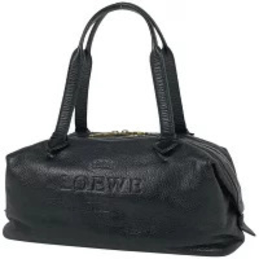 Loewe handbag Boston shoulder bag heritage leather black